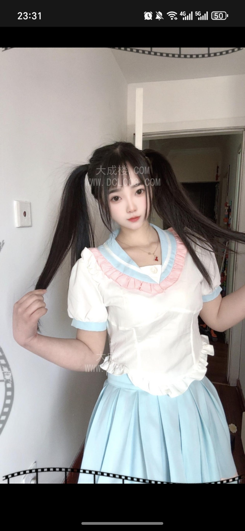 闵行双马尾小萝莉
