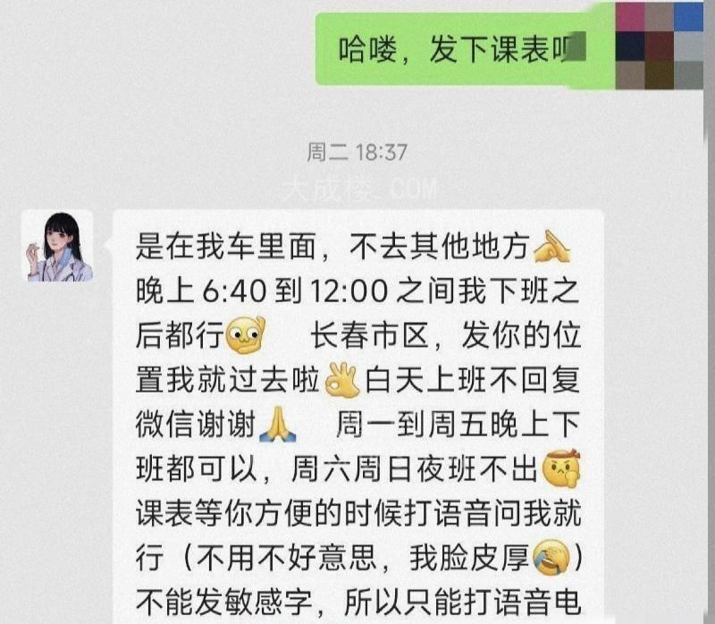 车震小护士